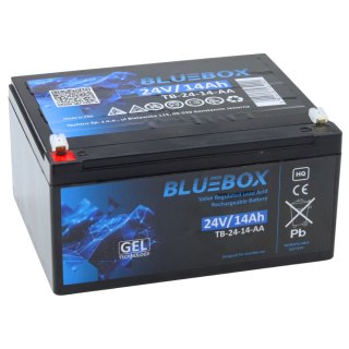 BLUEBOX Akumulator Żelowy VRLA AGM 24V14Ah Do Auta Na Akumulator