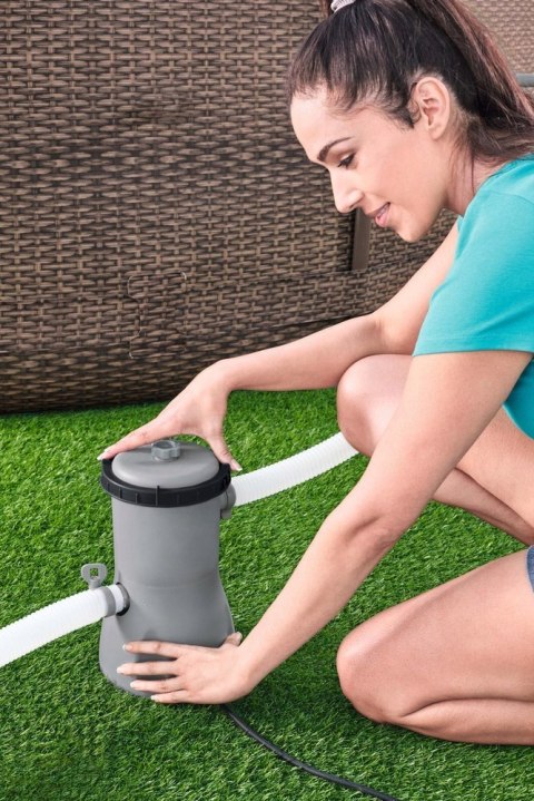 Pompa Filtrująca Do Basenu Bestway 58386 Zestaw 3028l/h + FILTR I WĘŻE
