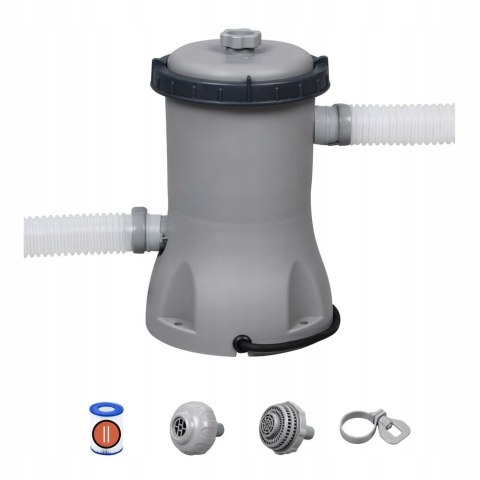 Pompa Filtrująca Do Basenu Ogrodowego Bestway 58383 2006l/h + FILTR I WĘŻE