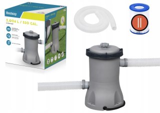 Pompa Filtrująca Do Basenu Ogrodowego Bestway 58383 2006l/h + FILTR I WĘŻE