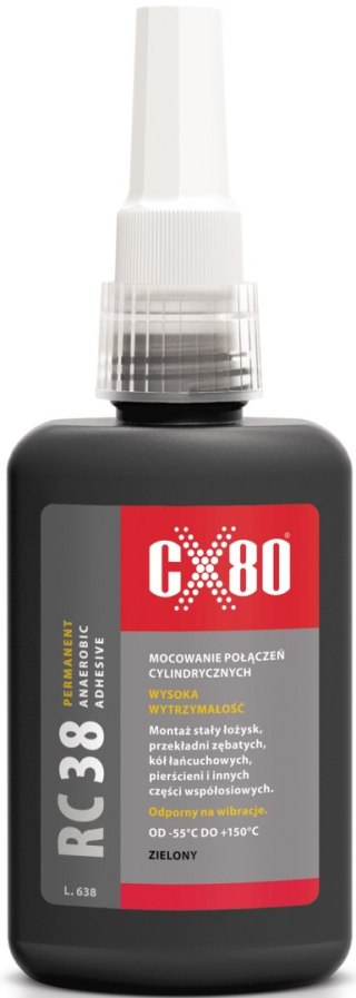 KLEJ DO MONTAŻU ŁOŻYSK I PIERŚCIENI ZIELONY 50 ML