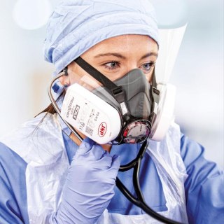 JSP PÓŁMASKA FORCE8 Z FILTRAMI PRESSTOCHECK P3