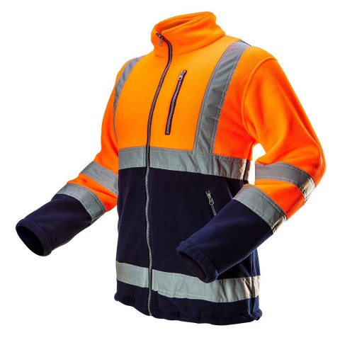 BLUZA POLAROWA OSTRZEGAWCZA POMARAŃCZOWA ROZMIAR XL
