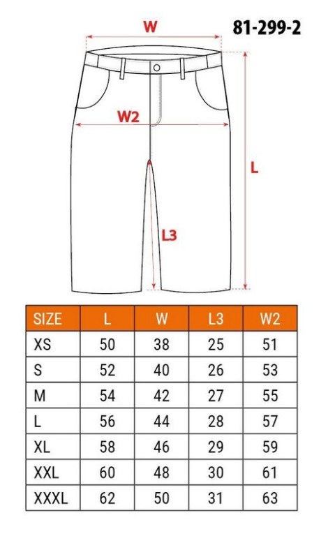 KRÓTKIE SPODENKI MIX&MATCH 2WAY STRETCH GRAFIT ROZMIAR XXL
