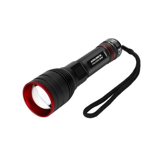 LATARKA RĘCZNA FALCON EYE ALPHA 2000RC, 2000LM, 4000MAH, SET