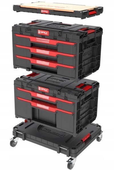 ZESTAW QBRICK SYSTEM ONE DRAWER WORKSHOP SET 4, SZUFLADY
