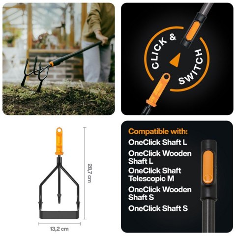 KULTYWATOR Z MOTYKĄ ONECLICK