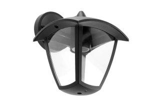 LAMPA OGRODOWA MARINA-AD KINKIET PROSTY DOLNY, CZARNA