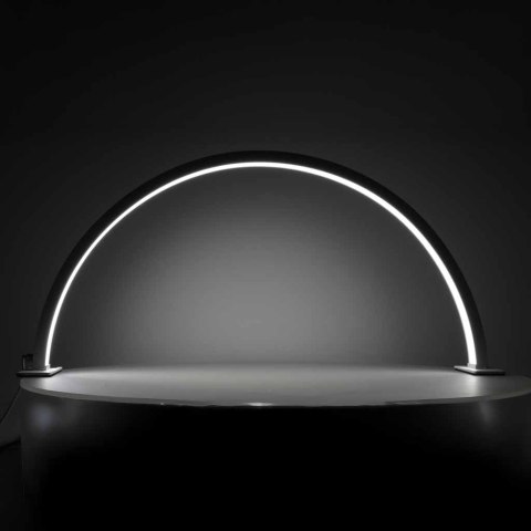 Lampa kosmetyczna LED bezcieniowa biurkowa do manicure paznokci łuk czarna