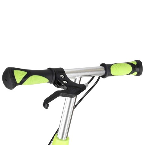 Hulajnoga dla dzieci TRIKE FIX dwukołowa LED składana podwójne hamulce neon zielony