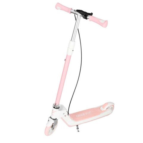 Hulajnoga dla dzieci TRIKE FIX dwukołowa LED składana podwójne hamulce różowa