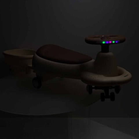 Jeździk grawitacyjny LED Swing Fix S5 z przyczepką świecące koła muzyka