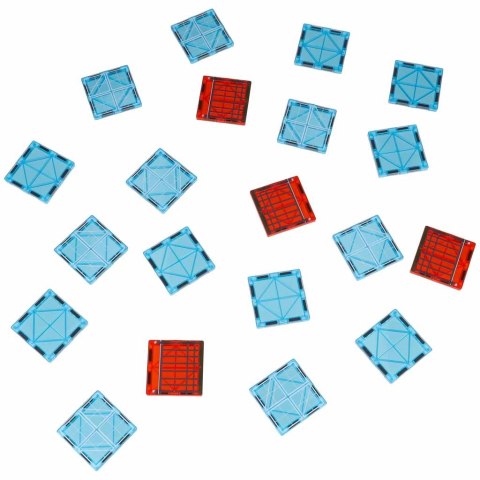 Klocki magnetyczne konstrukcyjne 3D miasto samochody 91 elementów