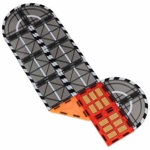 Klocki magnetyczne konstrukcyjne 3D straż pożarna 48 elementów