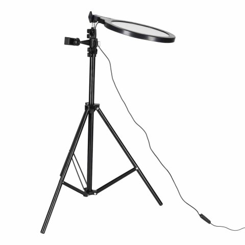 Lampa pierścieniowa do selfie LED na statywie