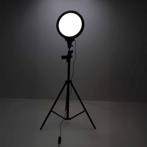 Lampa pierścieniowa do selfie LED na statywie