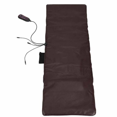 Masażer pleców ciała mata masująca z pilotem Shiatsu podgrzewanie masaż nóg