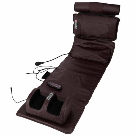 Masażer pleców ciała mata masująca z pilotem Shiatsu podgrzewanie masaż nóg