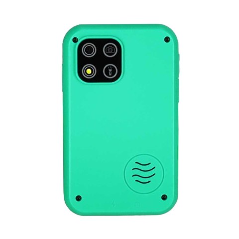 Telefon smartfon dla dzieci aparat kamera karta 8GB zielony dinozaur