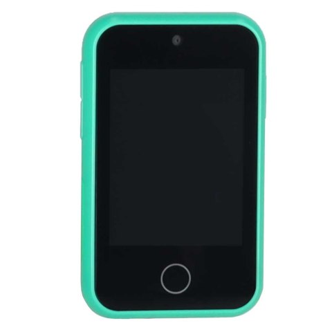 Telefon smartfon dla dzieci aparat kamera karta 8GB zielony dinozaur