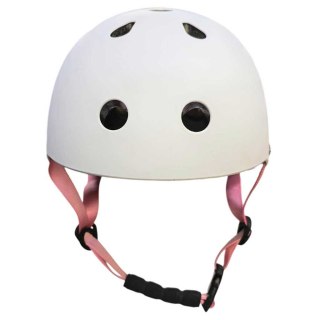 Kask rowerowy dla dziecka Trike Fix dziecięcy regulowany LED S 48-54cm biały