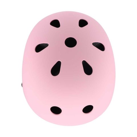 Kask rowerowy dla dziecka Trike Fix dziecięcy regulowany LED S 48-54cm różowy