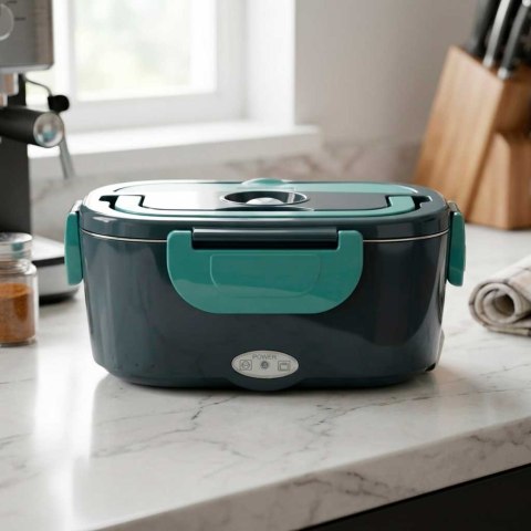 Lunch box podgrzewacz obiadowy elektryczny samochodowy 1500ml