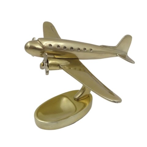 Duży metalowy model samolotu dwusilnikowego - 90549