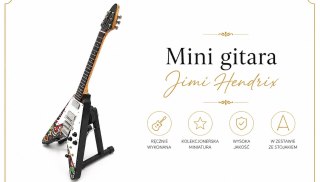 Mini gitara Jimi Hendrix - Psychodelic F. V - MGT-1182