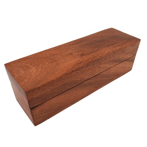 Drewniane Kości do gry w podłużnym pudełku drewnianym - DNU-006