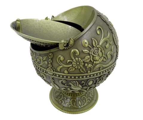 Popielniczka Metalowa - Kula Zamykana - GA