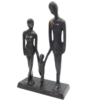 Rodzina z dzieckiem Figurka dekoracyjna DI-FIG-022