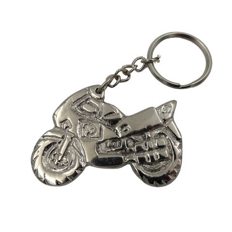 Metalowy Brelok do Kluczy Motocykl w Eleganckim Pudełku - Prezent dla Motocyklisty - MT203A