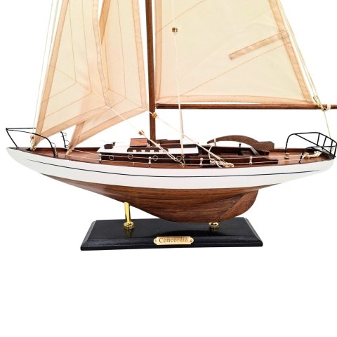 Model Jachtu Żaglowego - dekoracja marynistyczna 66 cm - 50445