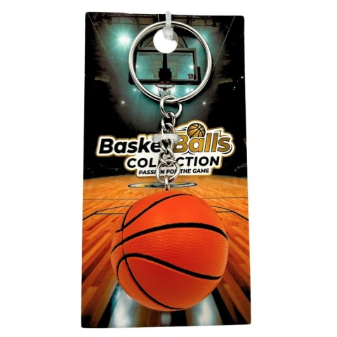 Sportowy Brelok do Kluczy Koszykówka - Prezent dla Koszykarza - BBK-001