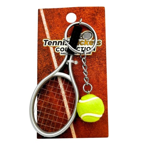 Sportowy Brelok do Kluczy Rakieta Tenisowy - Prezent dla Tenisisty - TRK-004