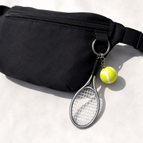 Sportowy Brelok do Kluczy Rakieta Tenisowy - Prezent dla Tenisisty - TRK-004