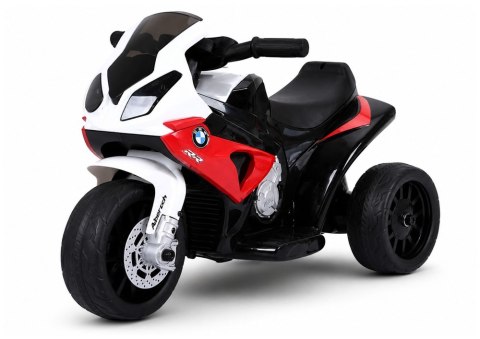 Motor Na Akumulator BMW S1000RR Trójkołowy Dla Dzieci Światła LED Czerwony
