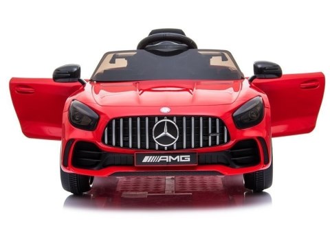 Auto na Akumulator Mercedes GTR Dla Dzieci Światła LED MP3 Czerwony