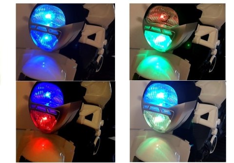 Motor na Akumulator Motocykl Dla Dzieci GTM1188 Światło LED Żółty