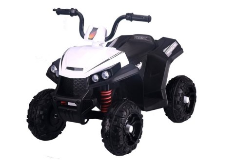 Quad na Akumulator S601 Pojazd Terenowy Dla Dzieci Światła LED Biały
