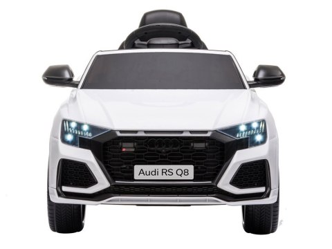 Samochód na akumulator Audi RS Q8 Światła LED MP3 Pilot Biały