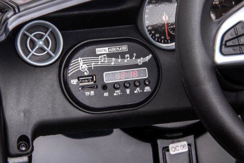 Auto Na Akumulator Mercedes SLC 300 Światła LED MP3 Pilot Czarny