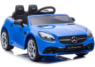 Auto Na Akumulator Mercedes SLC 300 Światła LED MP3 Pilot Niebieski