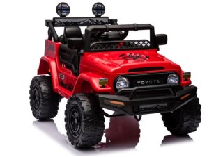 Auto Na Akumulator Toyota FJ Czerwone 4x4
