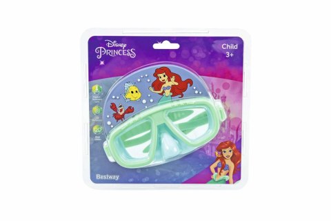 Okulary Do Pływania Miętowe Mała Syrenka Disney Bestway 9103D
