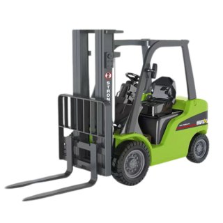 Wózek Widłowy Metalowy Ruchome Widły Huina Zielony 1:50