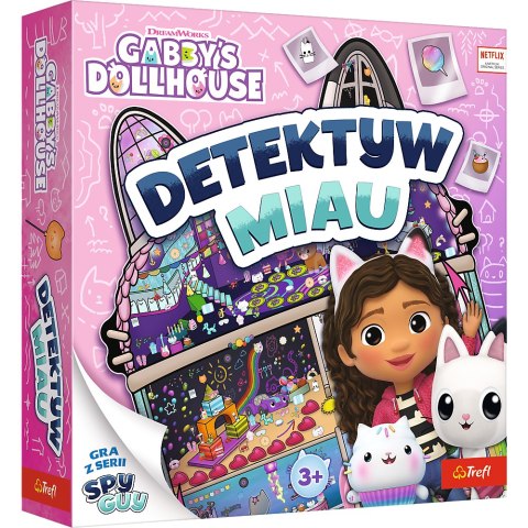 Gra rodzinna Detektyw Miau Koci Domek Gabi Trefl 02695
