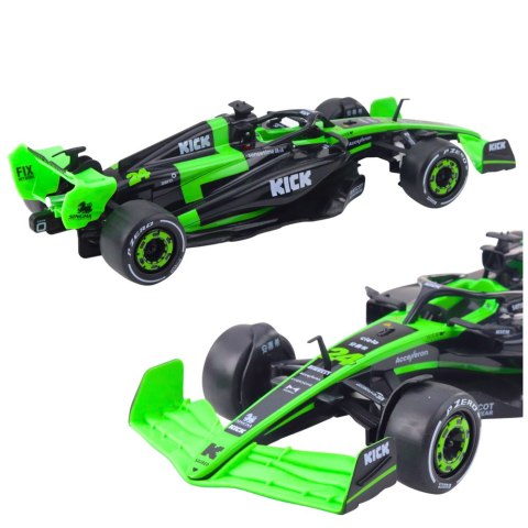 Wyścigówka Zdalnie Sterowana RC Sauber F1 C44 Czarno-Zielona 1:16