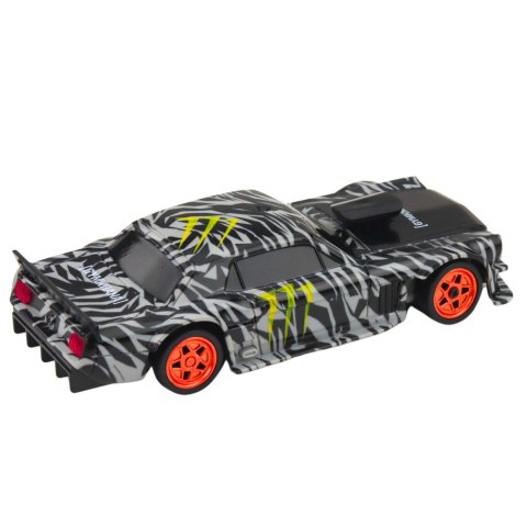 Auto Sportowe Do Driftu Zdalnie Sterowane RC Czarne Pachołki 15 km/h 1:43